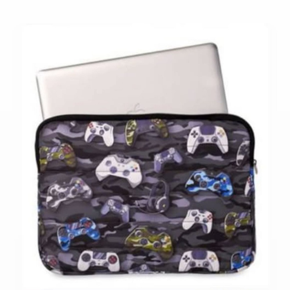 Top Trenz Video Game Controller Laptop Case 16" NEW